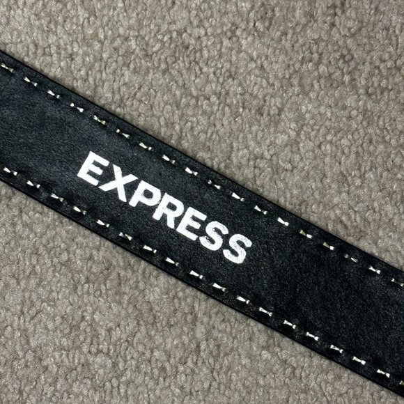 Express Studded Leather Belt Western Cowgirl Cowboy style - Picture 13 of 16